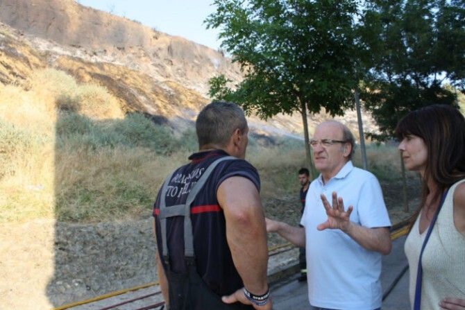 El Ayuntamiento de Huelva señala que el incendio del Conquero ha sido “provocado”