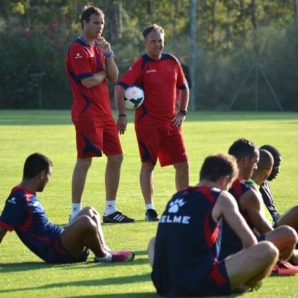 El Levante ya entrena en Isla Canela