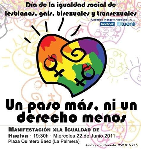 Lesbianas, gays, bisexuales y transexuales se manifiestan por sus derechos