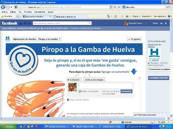 El runrún: Un piropo con sabor a gamba