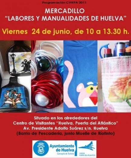 Mercadillo de Labores y Manualidades en el Puerta del Atlántico de la capital