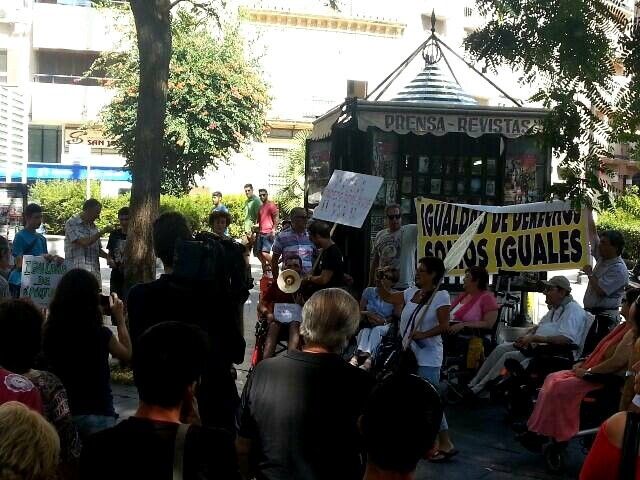 Huelva marcha por los derechos de las personas con diversidad funcional