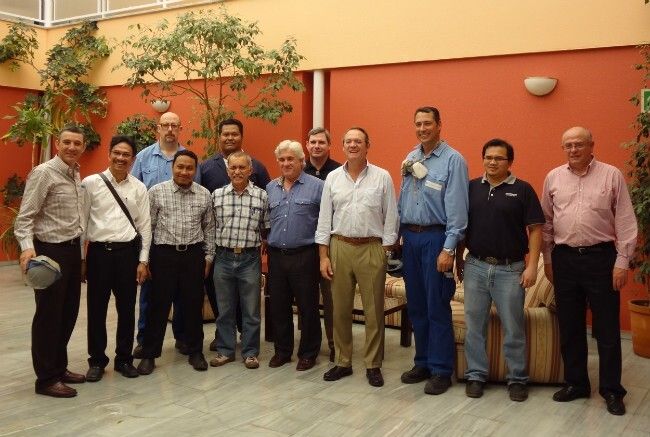 Representantes del Gobierno de Indonesia visitan el complejo metalúrgico de Atlantic Copper