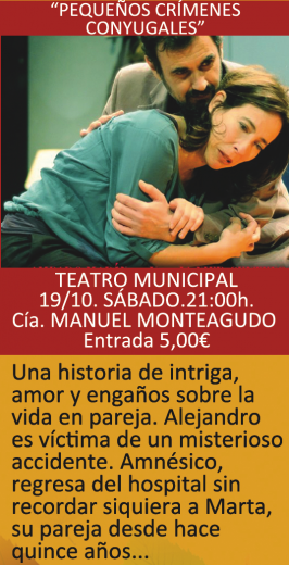 'Pequeños crímenes conyugales', en Trigueros