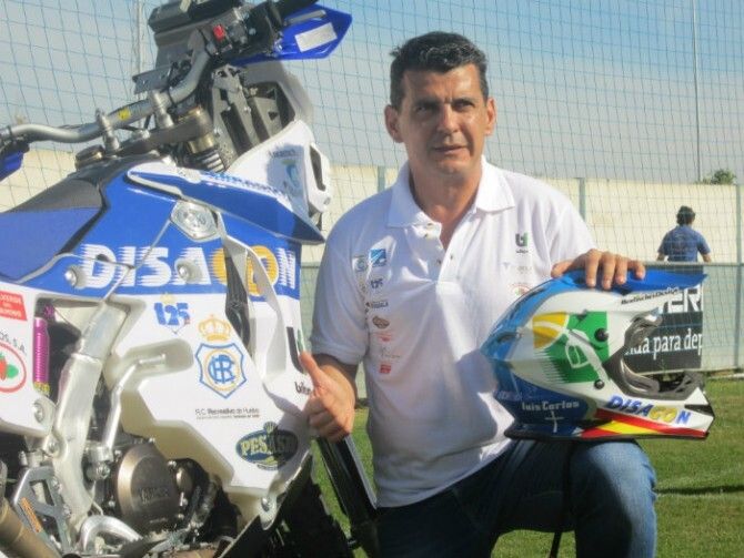 Luis Calderay ficha por el Recreativo para correr el Dakar