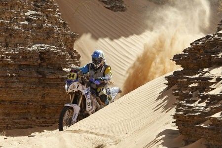 Calderay, satisfecho tras el rally de Merzouga