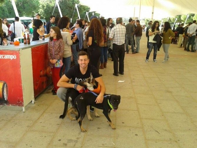 Ambiente de miedo en la Feria de Halloween de Naturalia