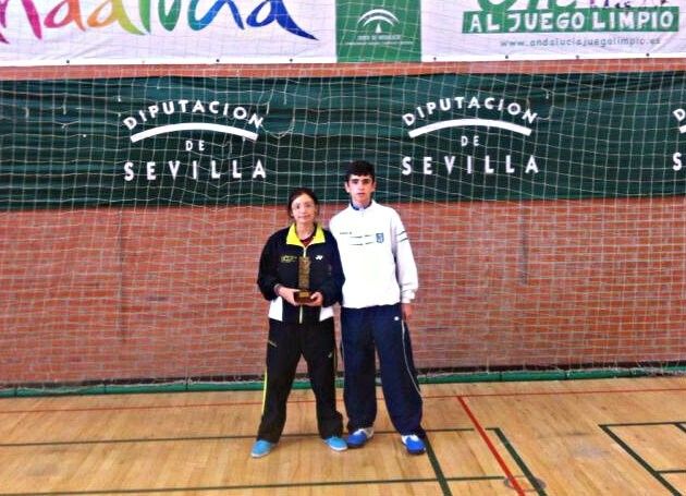 Alba Gómez y Ricardo Durán suben al podio en San José de La Rinconada