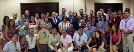 Los scouts adultos de Huelva homenajean a sus fundadores