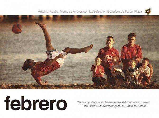 Aones reúne a los mejores deportistas de Huelva para su calendario solidario