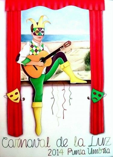 Una obra de Juan Antonio González anunciará el Carnaval de la Luz de Punta