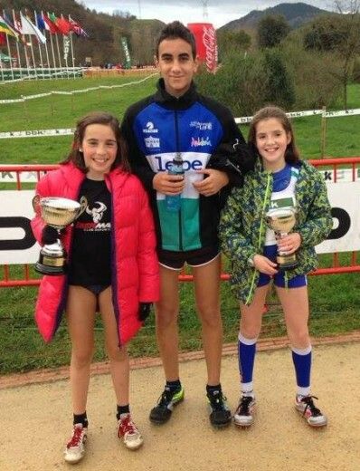 La cantera onubense destaca en el Cross Internacional de Amorebieta