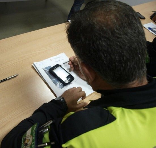 La Policía Local de Aljaraque se forma para usar PDAs en sus gestiones