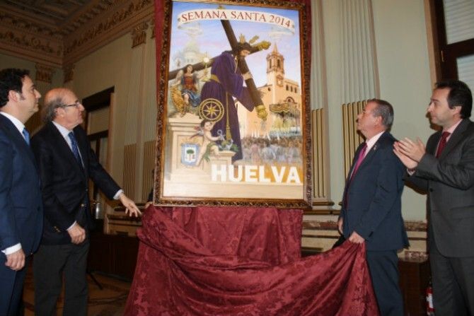 El Nazareno, protagonista del cartel anunciador de la Semana Santa Onubense