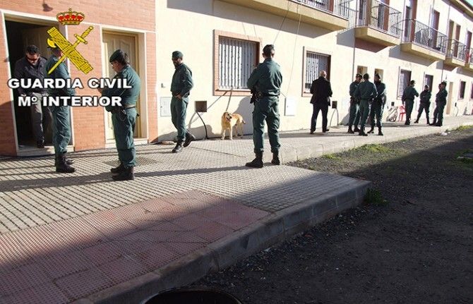 Detenida una banda de traficantes armados que operaba en el Condado