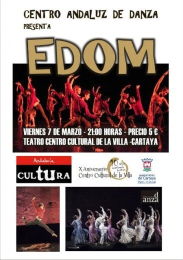 El Centro Andaluz de Danza estrena en Cartaya ‘Edom’