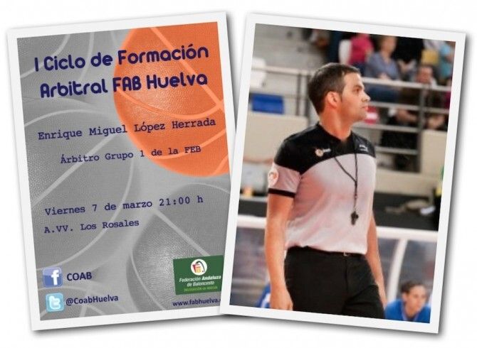 El árbitro López Herrada, ponente en FAB Huelva