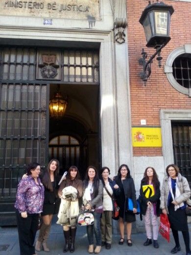 SOS Bebés Robados Huelva prepara nuevas iniciativas y proyectos tras reunirse con el Ministerio de Justicia y la UDEV