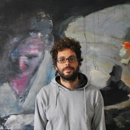 Pablo Merchante expone su obra pictórica en Huelva