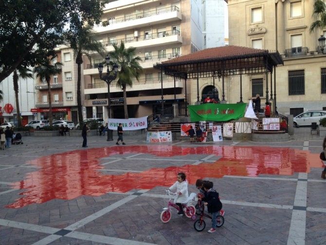 Arte urbano para celebrar el Día de la Vida