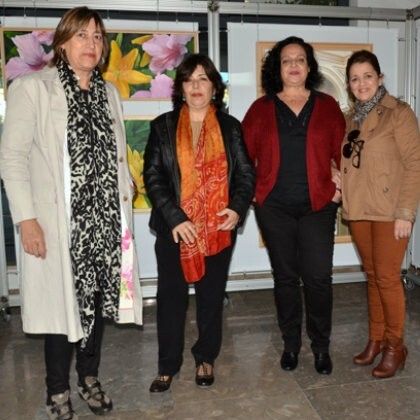 Las pintoras ayamontinas exponen en Portugal