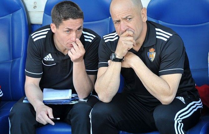 Claudio Barragán: 'Cabrero ha salvado al Recre'