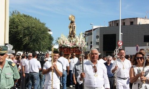 La Virgen del Carmen procesiona por las calles de Punta Umbría