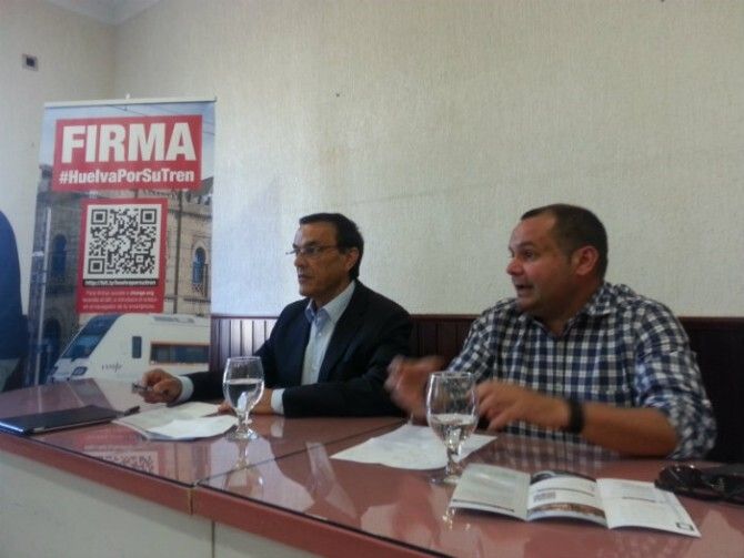 La Plataforma del Tren comienza en Valverde una ronda informativa sobre sus reivindicaciones