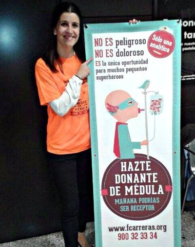 Un grupo de voluntarios trata de concienciar a la ciudadanía sobre la donación de médula ósea