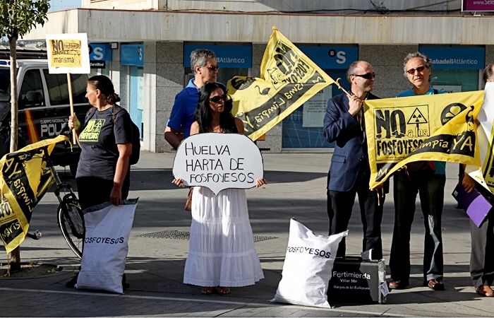 La Mesa de la Ría pide a la ministra de Agricultura la retirada 'inmediata' de los fosfoyesos
