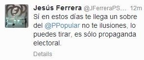El runrún: Campaña a cañonazos