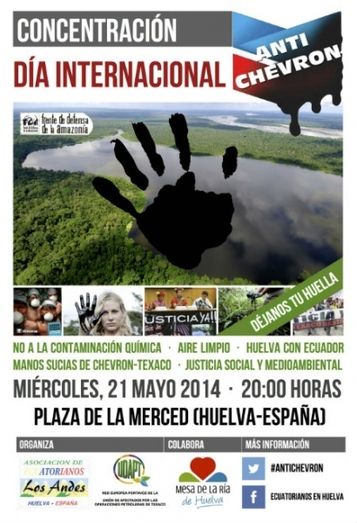 La plaza de la Merced acoge este miércoles un acto solidario con la selva amazónica ecuatoriana