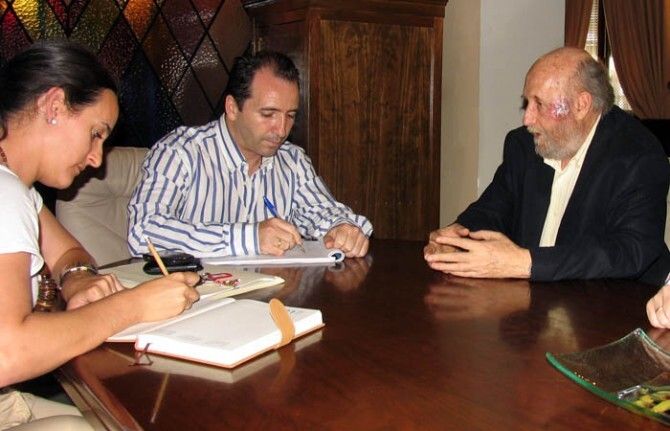El alcalde de Almonte y el director de la Estación Biológica de Doñana mantienen su primer encuentro