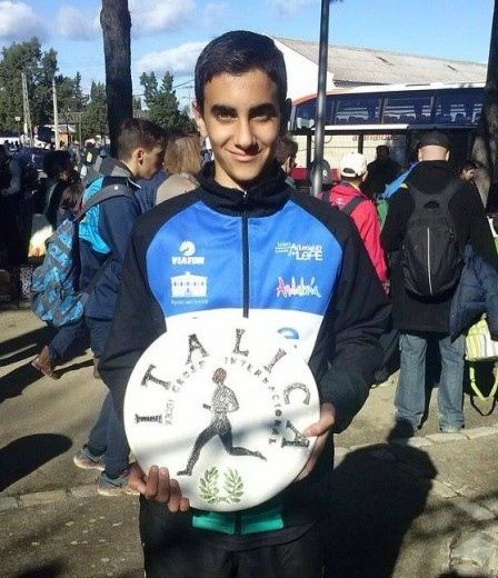 Alberto Muriel tiene la segunda mejor marca española infantil de 3.000 metros