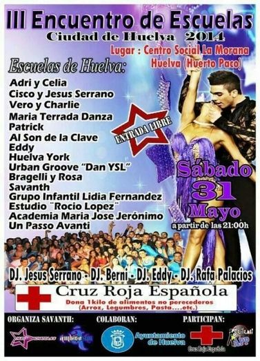 Las Escuelas de Baile de Huelva se suben al escenario para ayudar a Cruz Roja