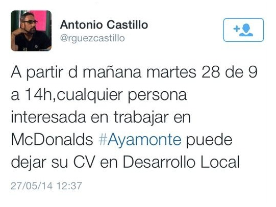 El runrún: oposiciones a McDonalds