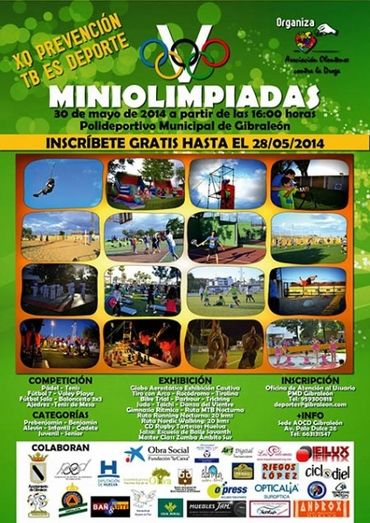 Intensa jornada de deporte y exhibiciones en las V Miniolimpiadas de Gibraleón