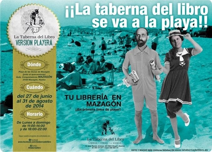 Verano literario a pie de playa en Mazagón