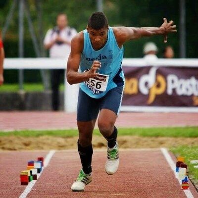 Segundo puesto con plusmarca para Alejandro Matantu en la final de la Liga