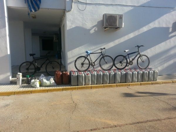 Detenidos en Palos de la Frontera los autores de varios robos de herramientas y gasóleo en zonas agrícolas