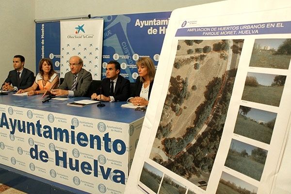 El Ayuntamiento amplía la zona de huertos ecológicos del Parque Moret para responder a la demanda ciudadana