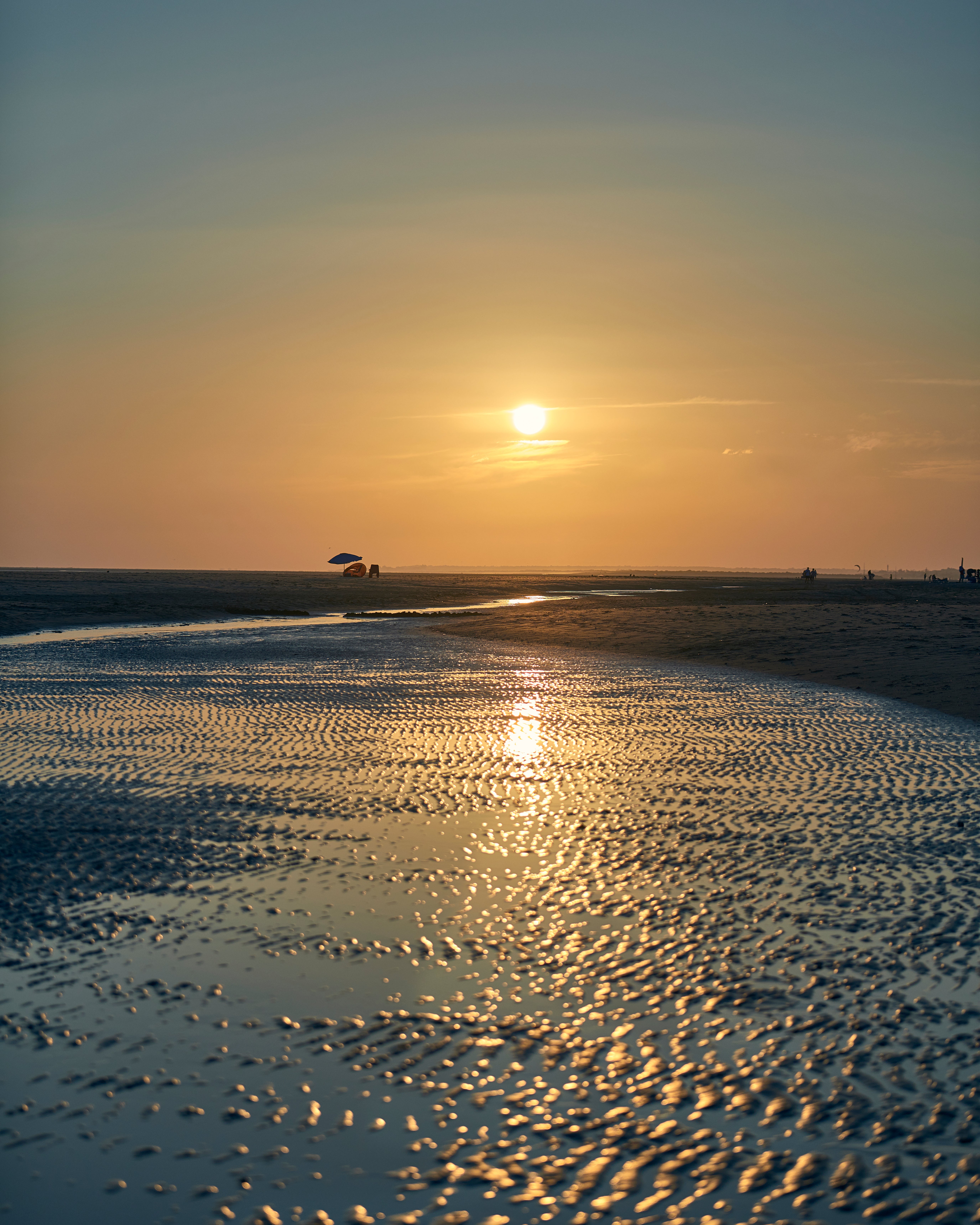 Atardecer en la Playa de la Bota