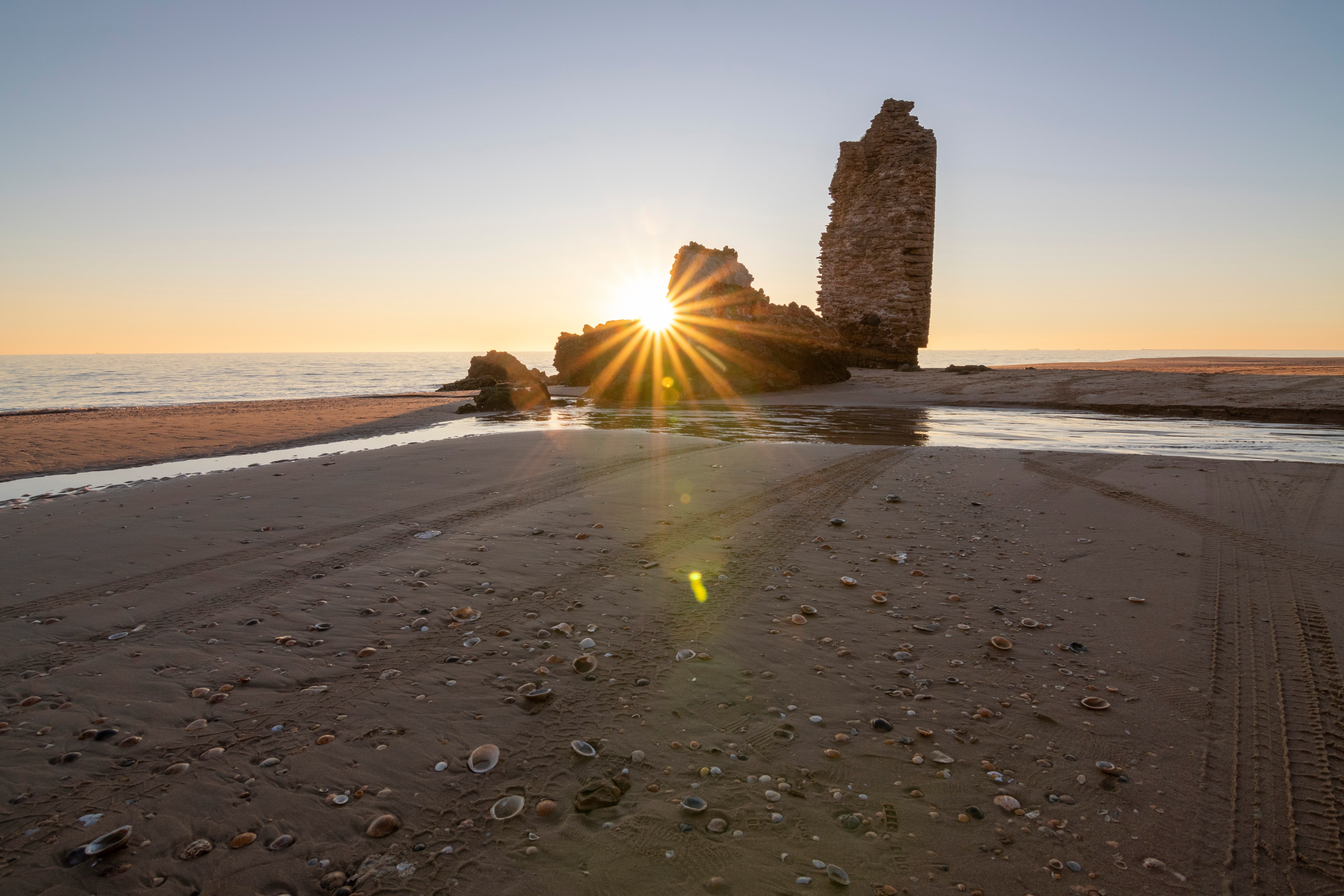 Atardecer en la Playa de la Torre del Loro