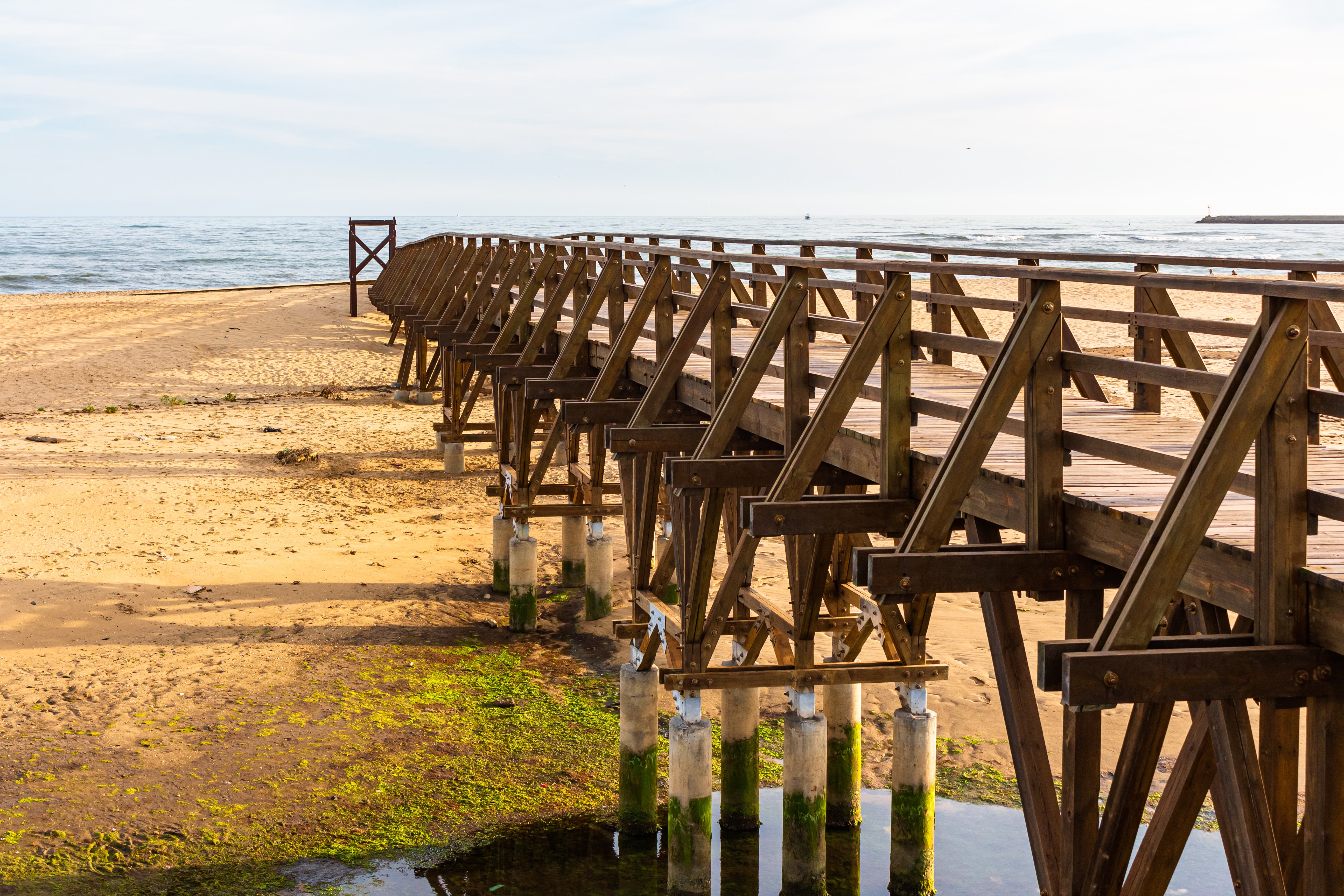 Playa de La Gaviota, en Isla Cristina