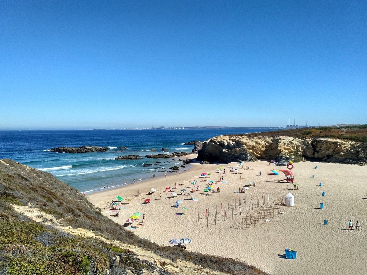 Praia Grande, en Porto Covo