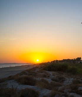Imagen secundaria 2 - Fue a esta playa de Huelva y se llevó una decepción: «Demasiada gente, agua sin movimiento...»