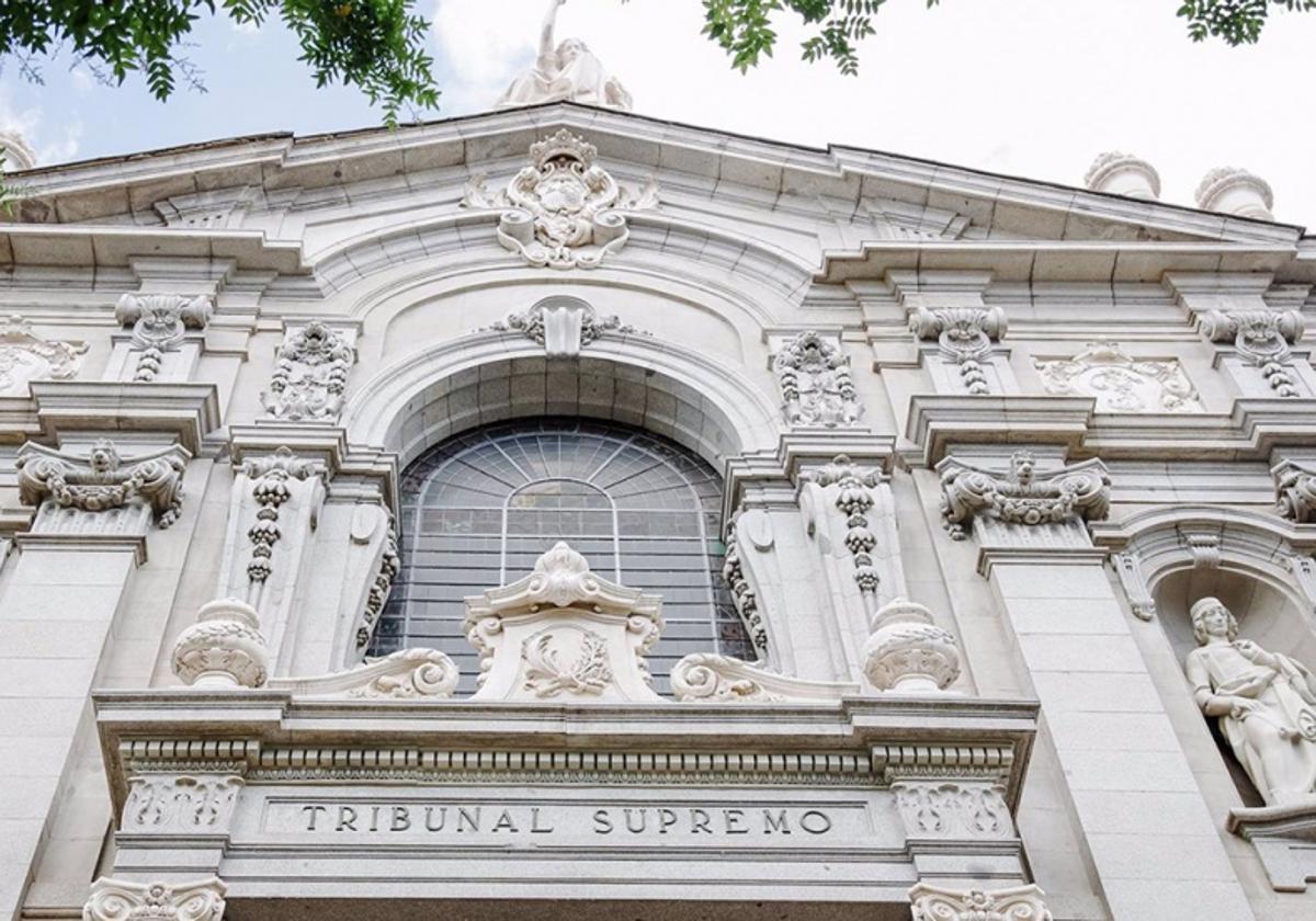Fachada del Tribunal Supremo
