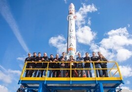 El cohete Miura 1 supera con «éxito» el 'hot test' y se prepara para su inminente lanzamiento