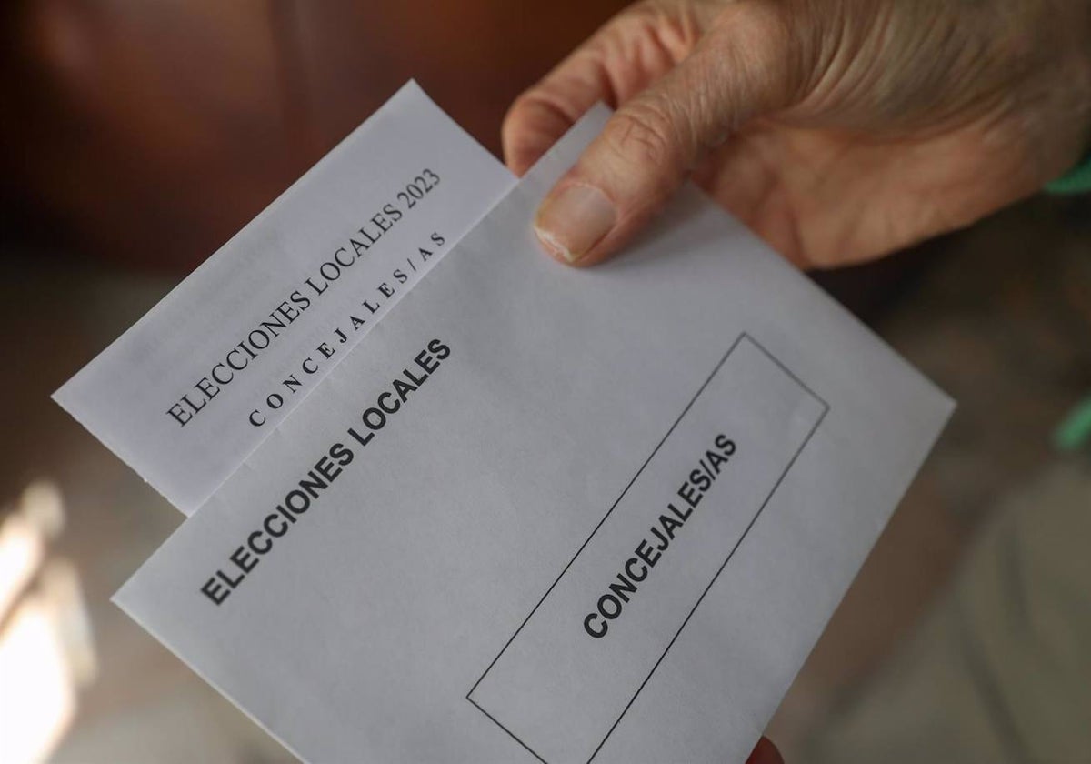 Sobres para votación