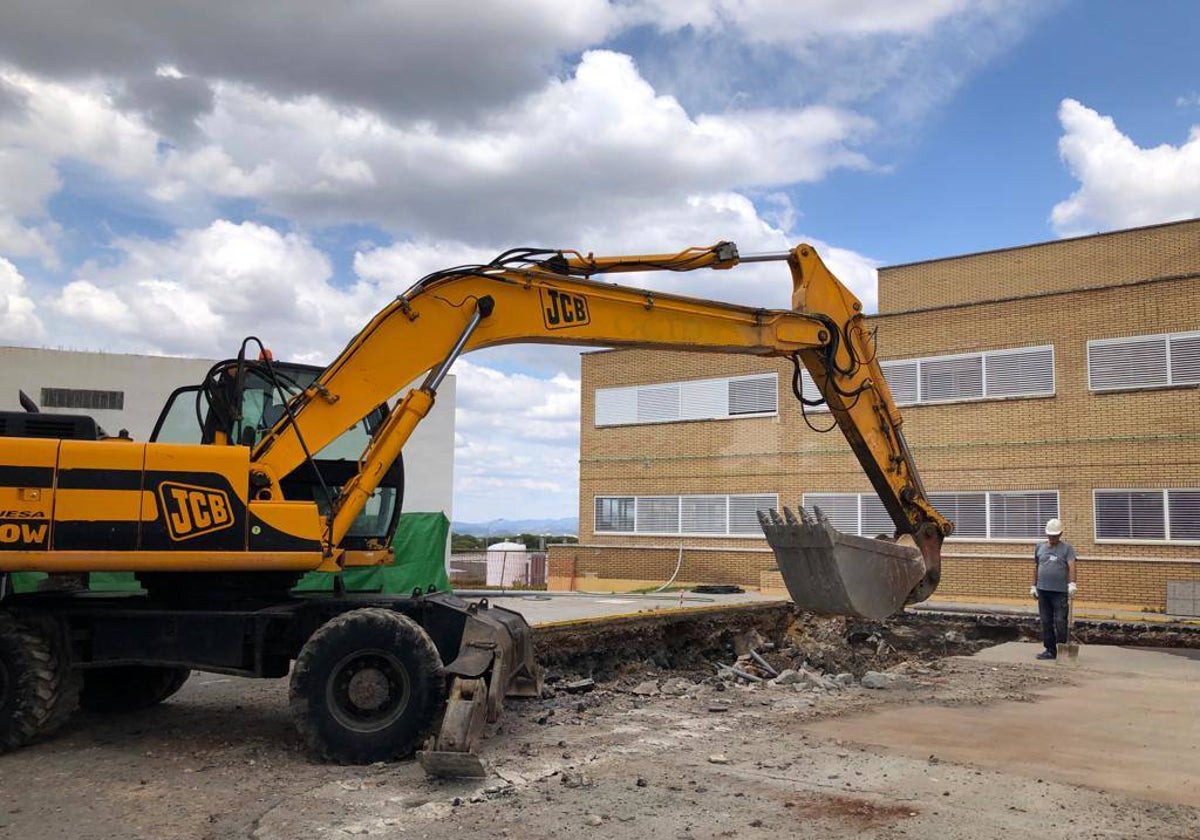 Se han iniciado las obras en el Hospital de Riotinto